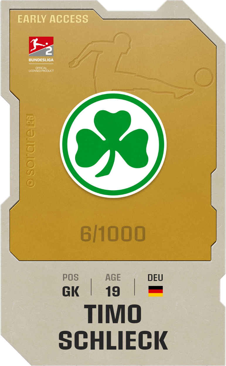 Timo Schlieck 2025-26 • Limited 6/1000