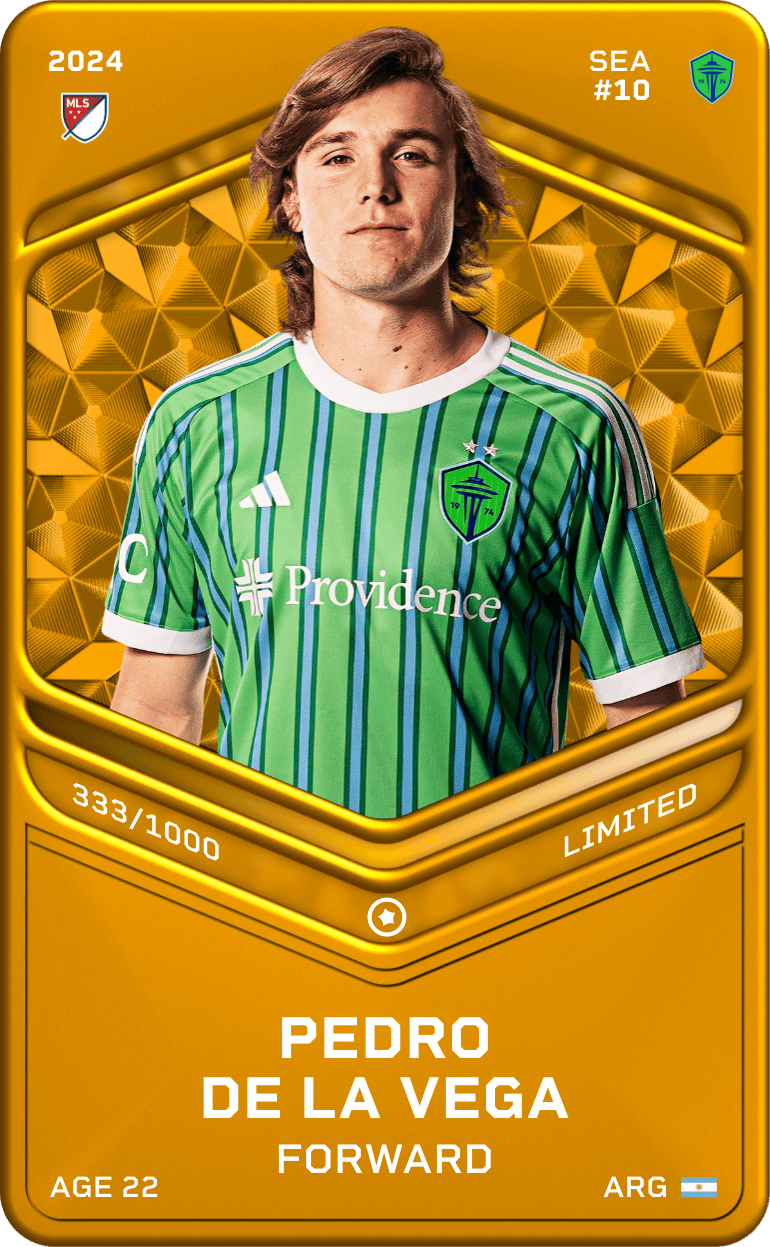 Pedro de la Vega 2024-25 • Limited 333/1000