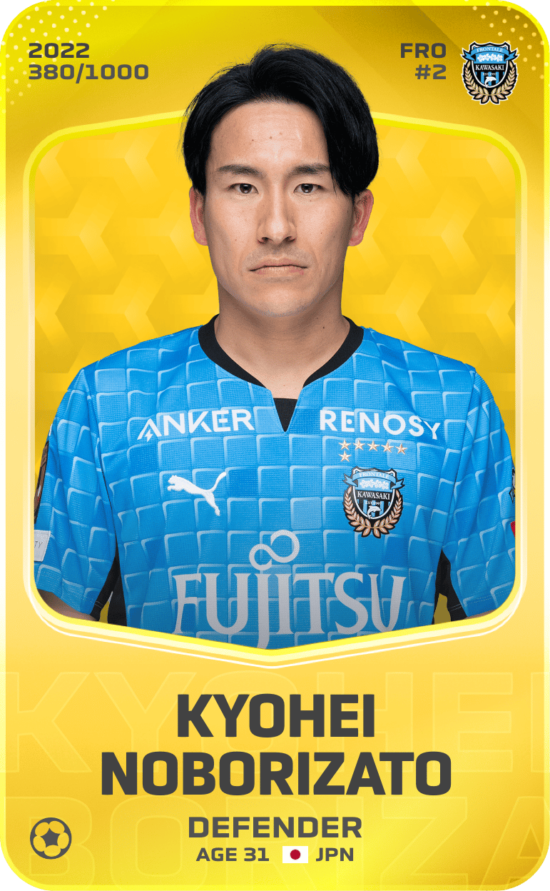 Kyohei Noborizato 2022-23 • Limited 380/1000