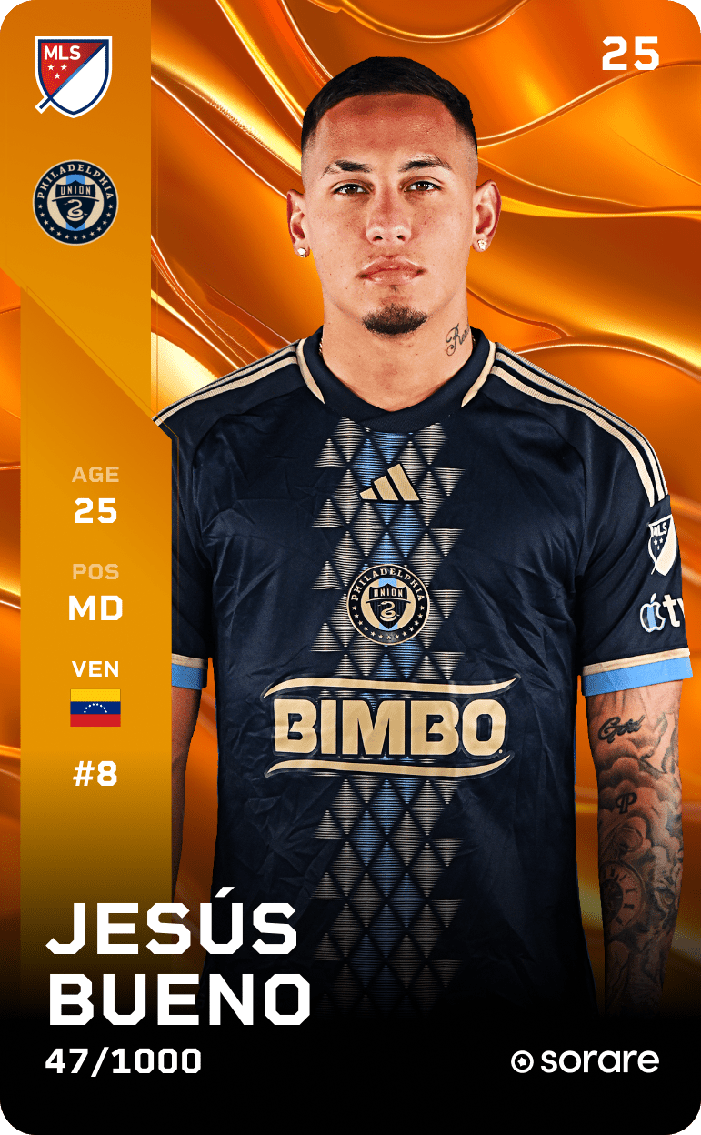 Jesús Bueno 2025-26 • Limited 47/1000