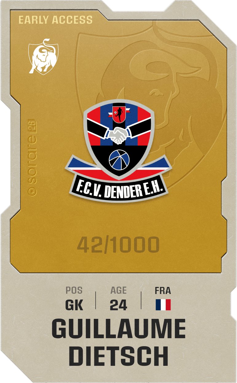 Guillaume Dietsch 2025-26 • Limited 42/1000