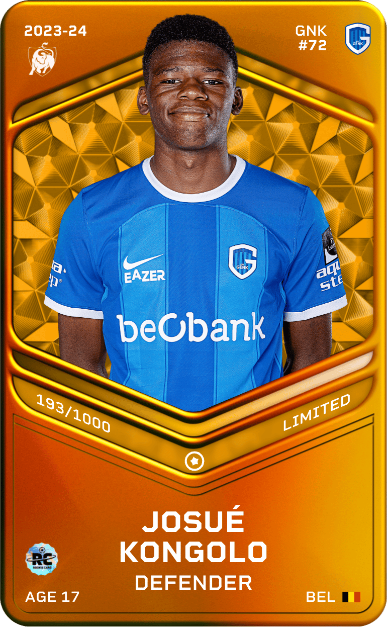 Josué Kongolo 2023-24 • Limited 193/1000
