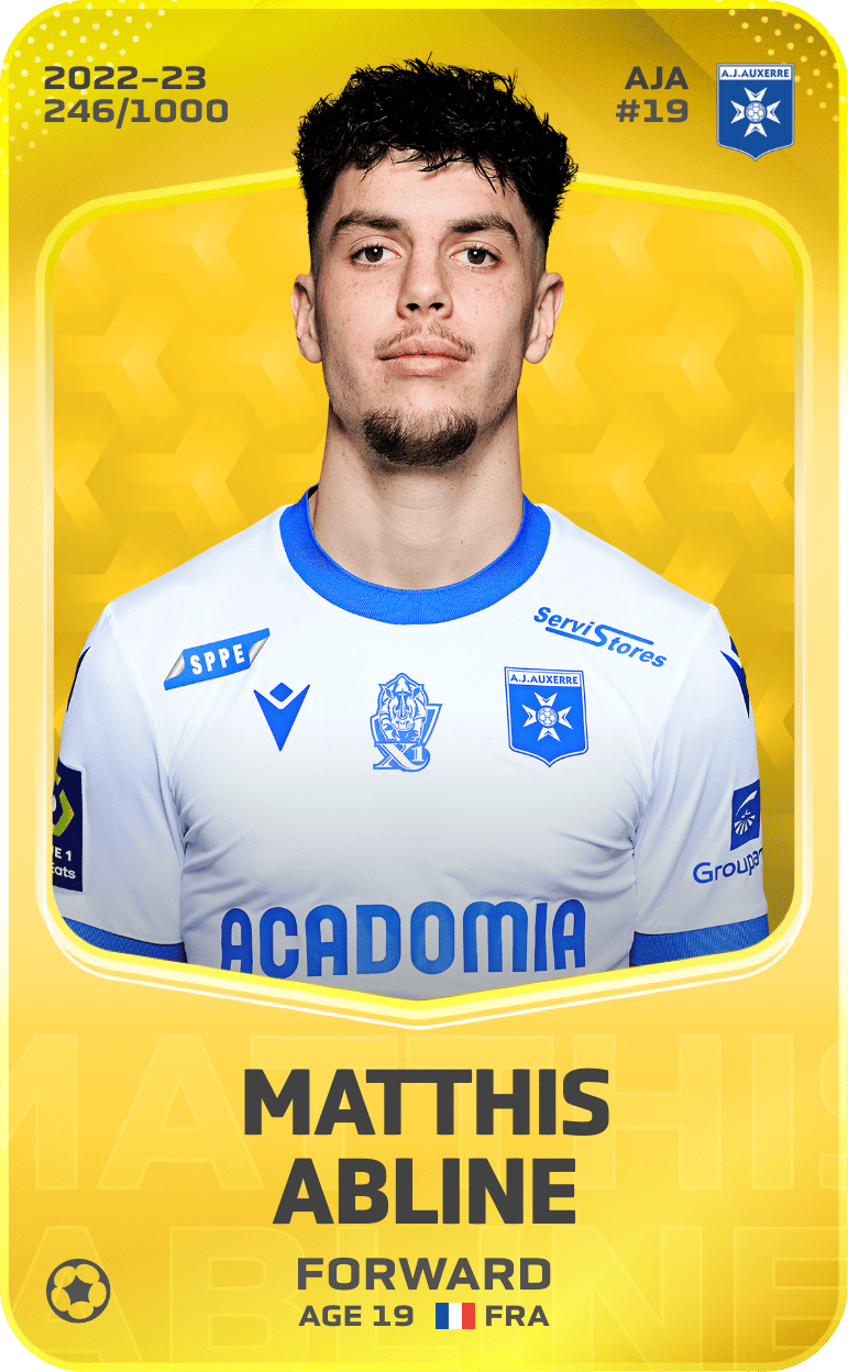 Matthis Abline 2022-23 • Limited 246/1000