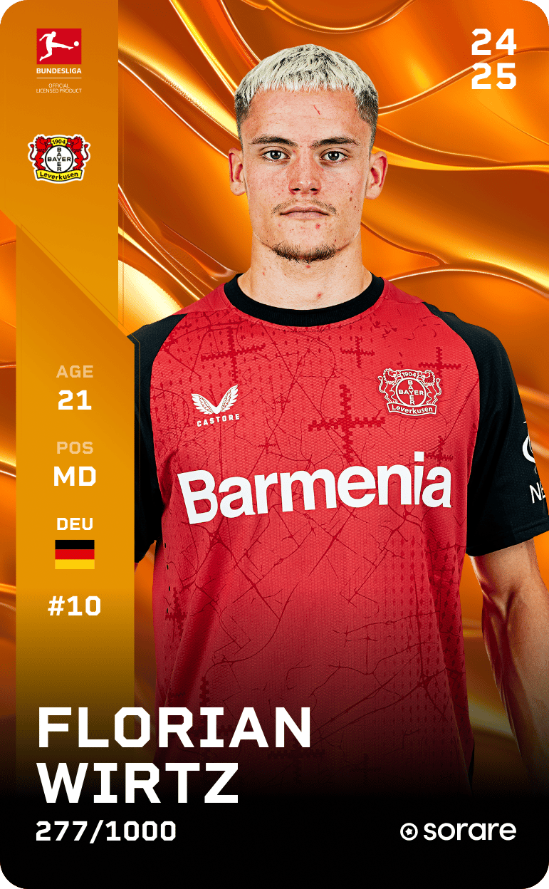 Florian Wirtz 2024-25 • Limited 277/1000