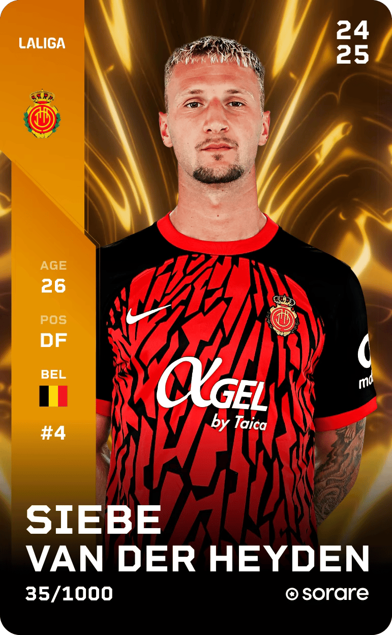 Siebe Van der Heyden 2024-25 • Limited 35/1000
