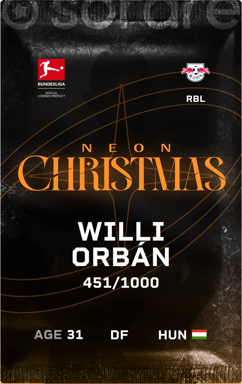Willi Orbán 2024-25 • Limited 451/1000