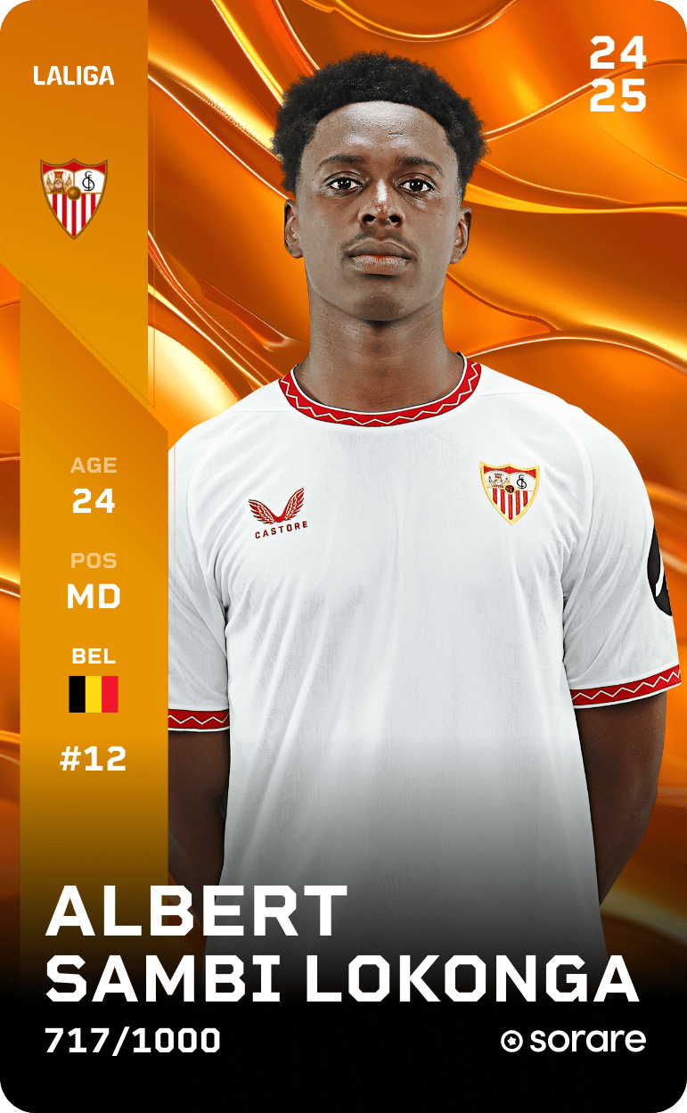 Albert Sambi Lokonga 2024-25 • Limited 717/1000