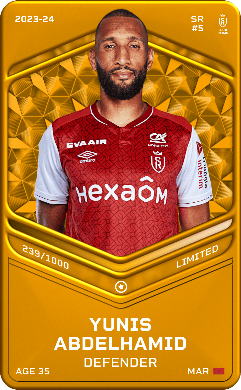Yunis Abdelhamid 2023-24 • Limited 239/1000