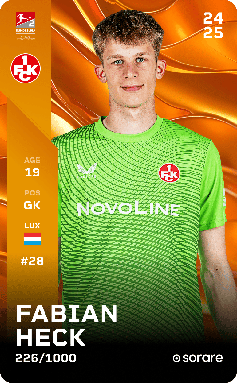 Fabian Heck 2024-25 • Limited 226/1000