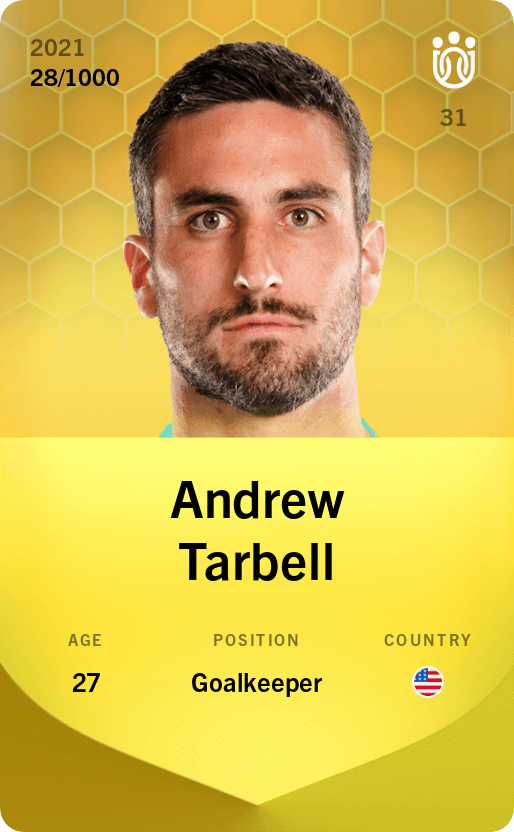 Andrew Tarbell 2021-22 • Limited 28/1000
