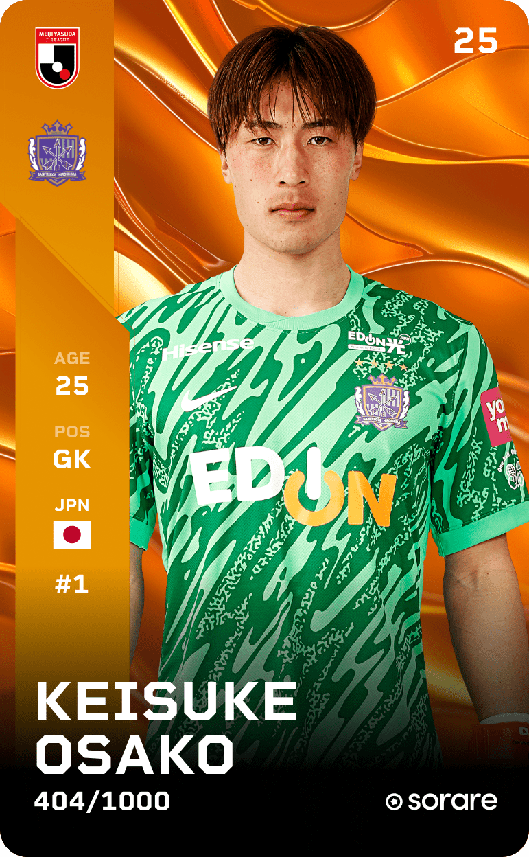 Keisuke Osako 2025-26 • Limited 404/1000