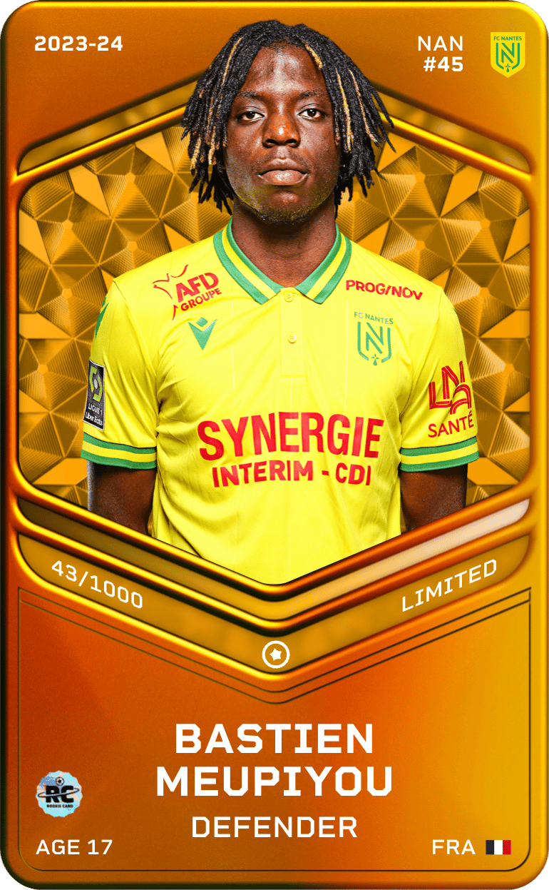 Bastien Meupiyou 2023-24 • Limited 43/1000