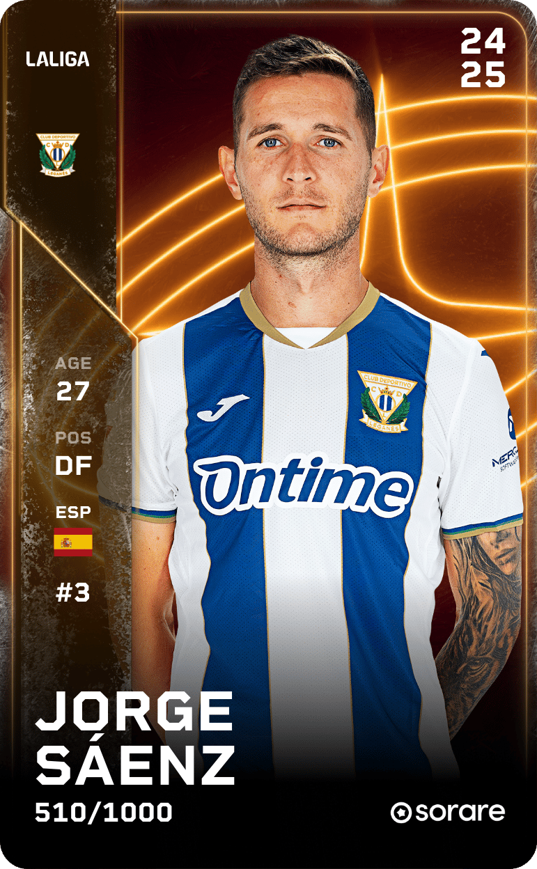 Jorge Sáenz 2024-25 • Limited 510/1000