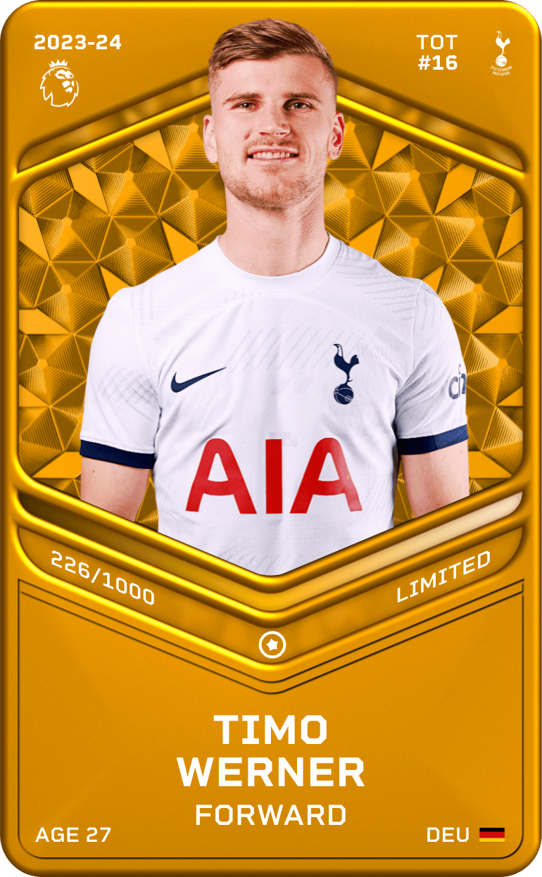 Timo Werner 2023-24 • Limited 226/1000