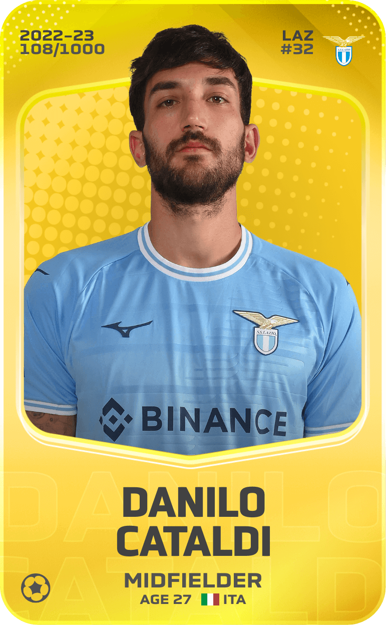 Danilo Cataldi 2022-23 • Limited 108/1000