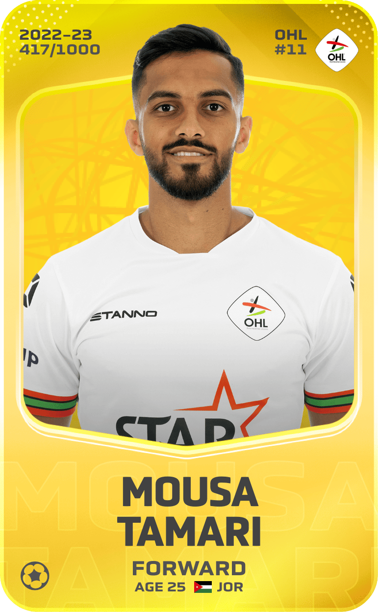 Mousa Tamari 2022-23 • Limited 417/1000