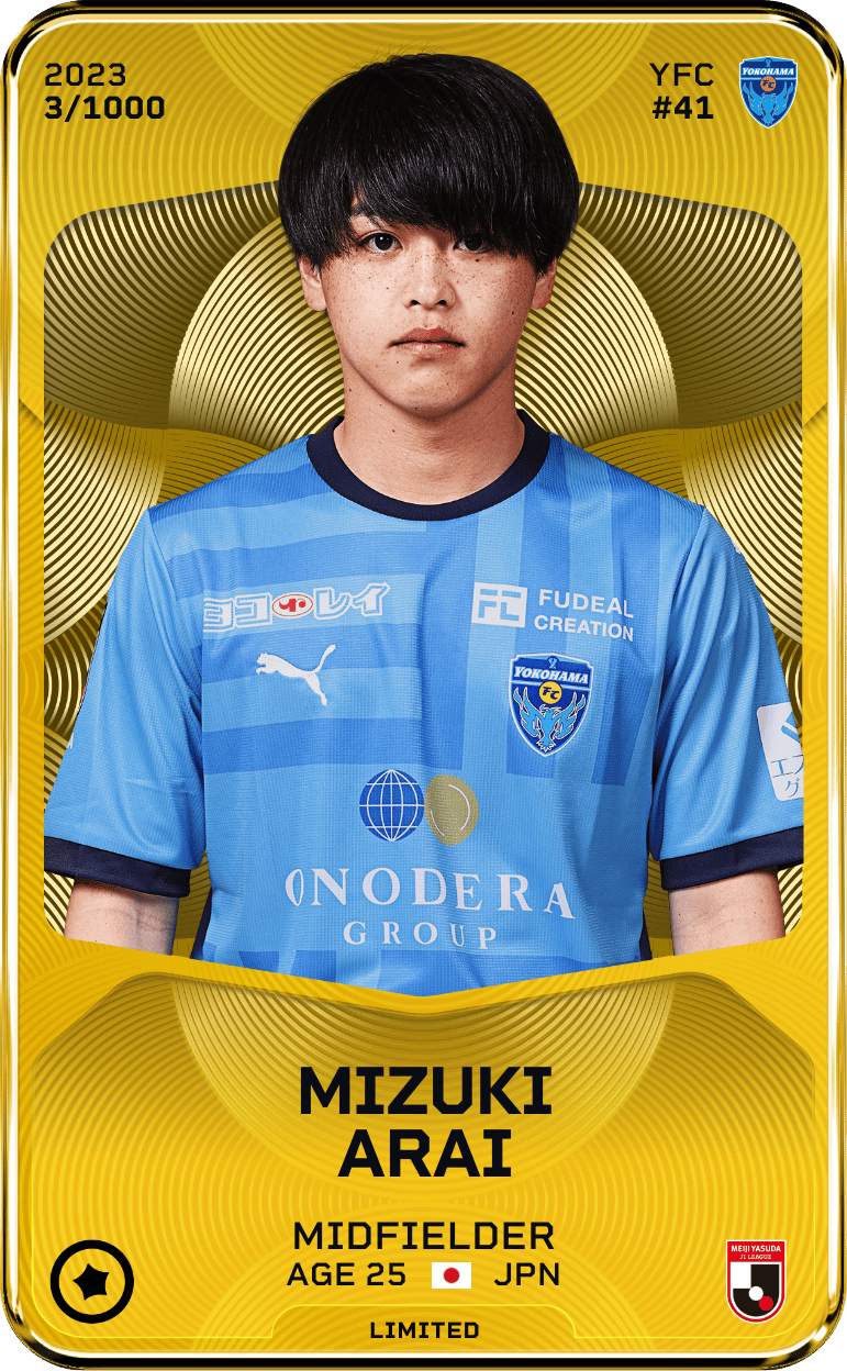 Mizuki Arai 2023-24 • Limited 3/1000