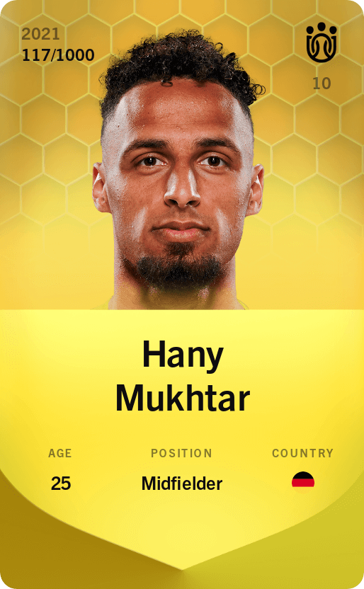 Hany Mukhtar 2021-22 • Limited 117/1000