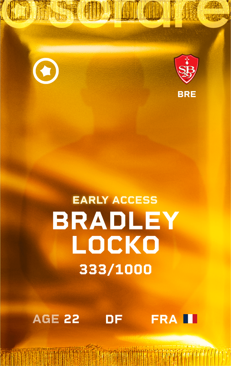 Bradley Locko 2024-25 • Limited 333/1000