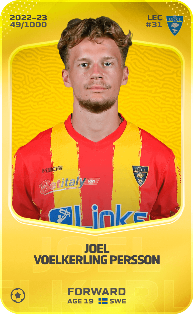 Joel Voelkerling Persson 2022-23 • Limited 49/1000