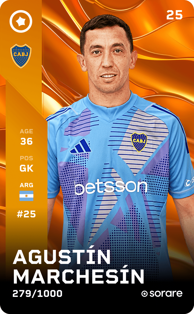 Agustín Marchesín 2025-26 • Limited 279/1000