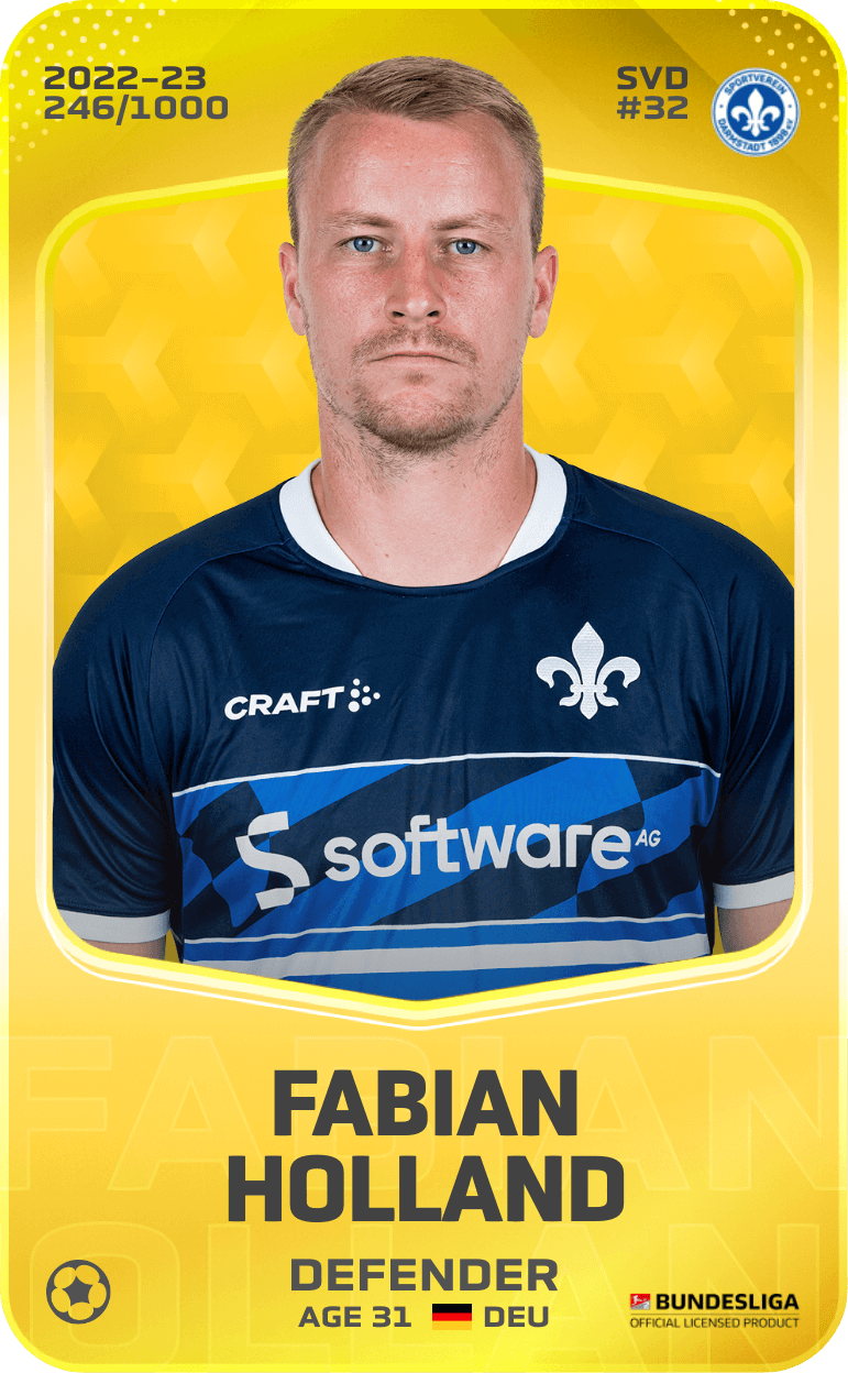 Fabian Holland 2022-23 • Limited 246/1000