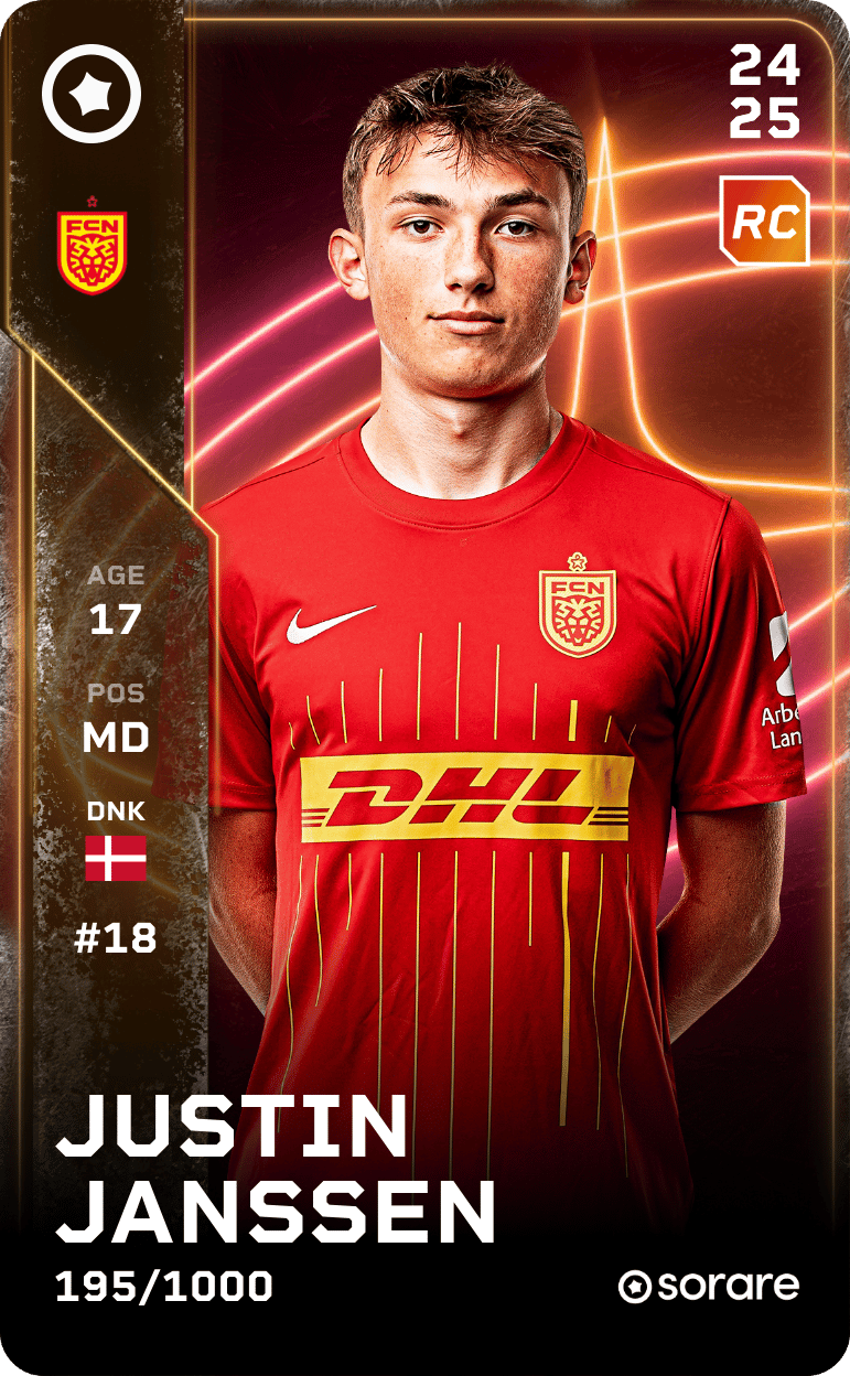 Justin Janssen 2024-25 • Limited 195/1000