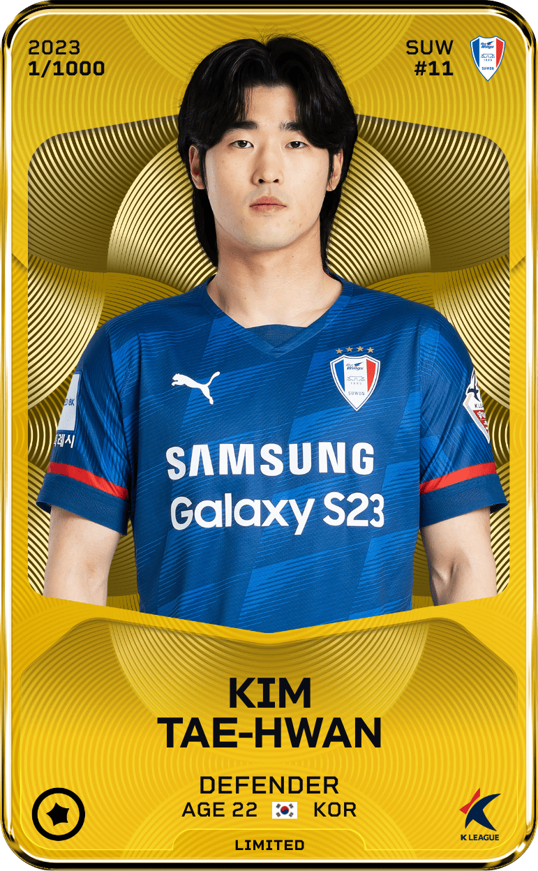 Kim Tae-Hwan 2023-24 • Limited 1/1000