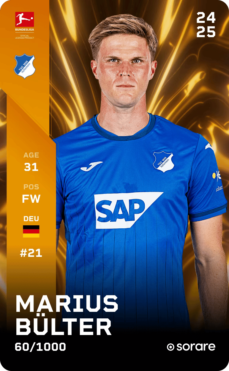 Marius Bülter 2024-25 • Limited 60/1000