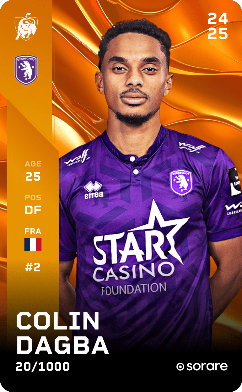 Colin Dagba 2024-25 • Limited 20/1000