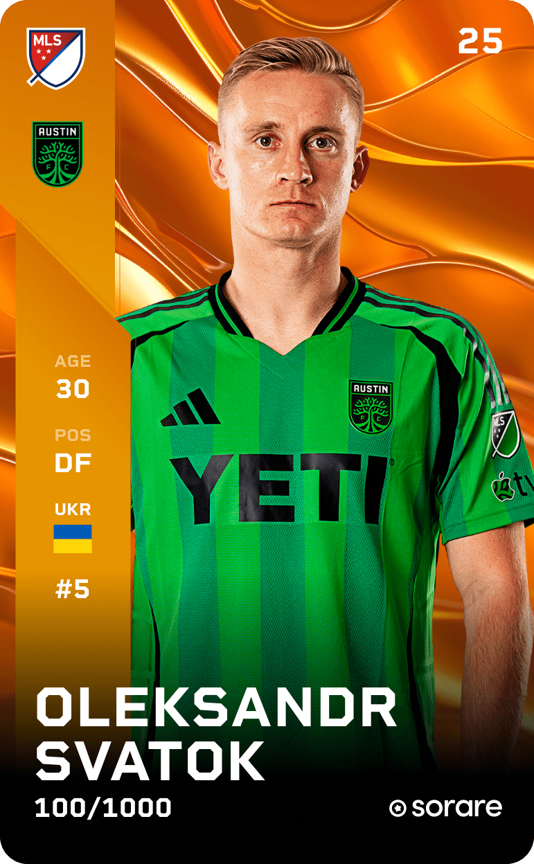 Oleksandr Svatok 2025-26 • Limited 100/1000