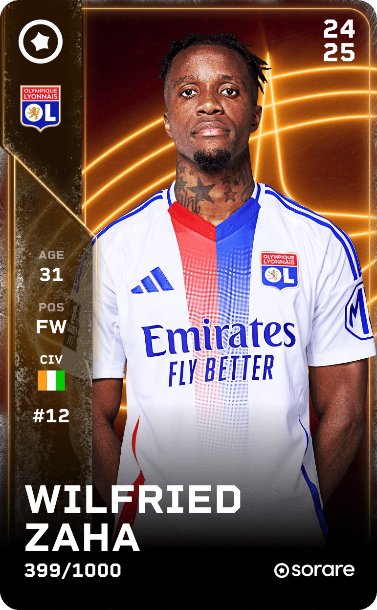 Wilfried Zaha 2024-25 • Limited 399/1000