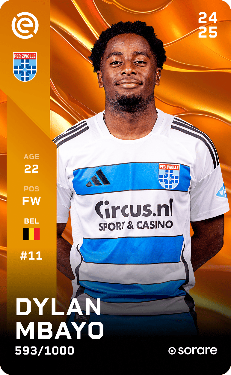 Dylan Mbayo 2024-25 • Limited 593/1000