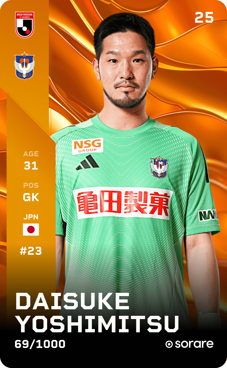 Daisuke Yoshimitsu 2025-26 • Limited 69/1000