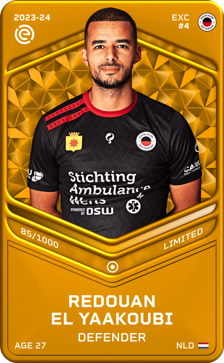 Redouan El Yaakoubi 2023-24 • Limited 85/1000