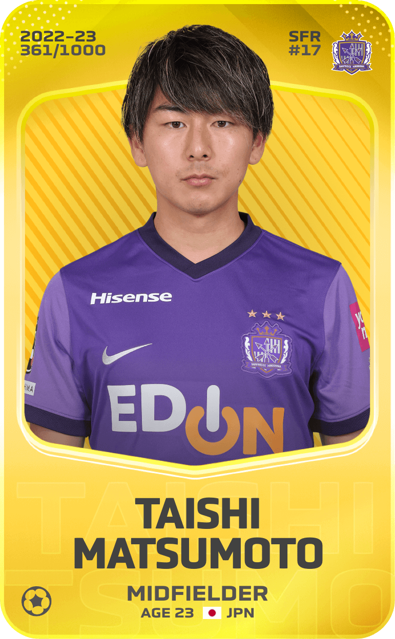 Taishi Matsumoto 2022-23 • Limited 361/1000