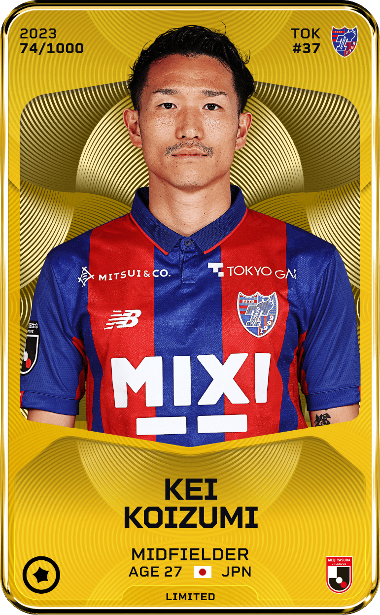 Kei Koizumi 2023-24 • Limited 74/1000