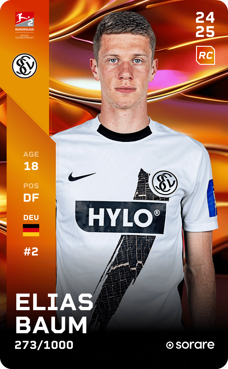 Elias Baum 2024-25 • Limited 273/1000
