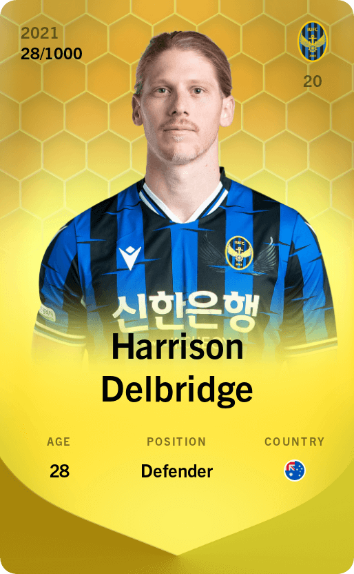 Harrison Delbridge 2021-22 • Limited 28/1000