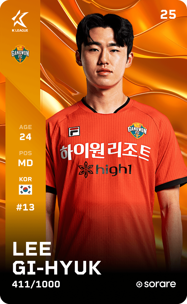 Lee Gi-Hyeok 2025-26 • Limited 411/1000