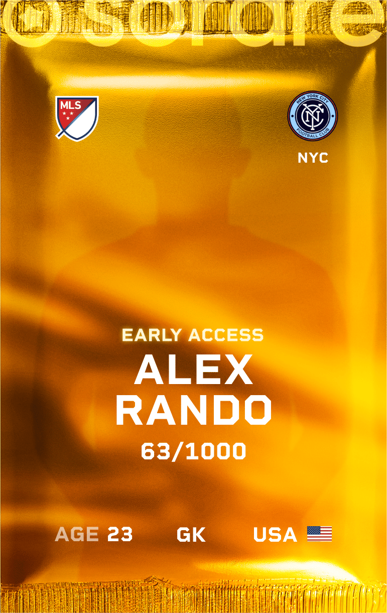 Alexander Rando 2025-26 • Limited 63/1000