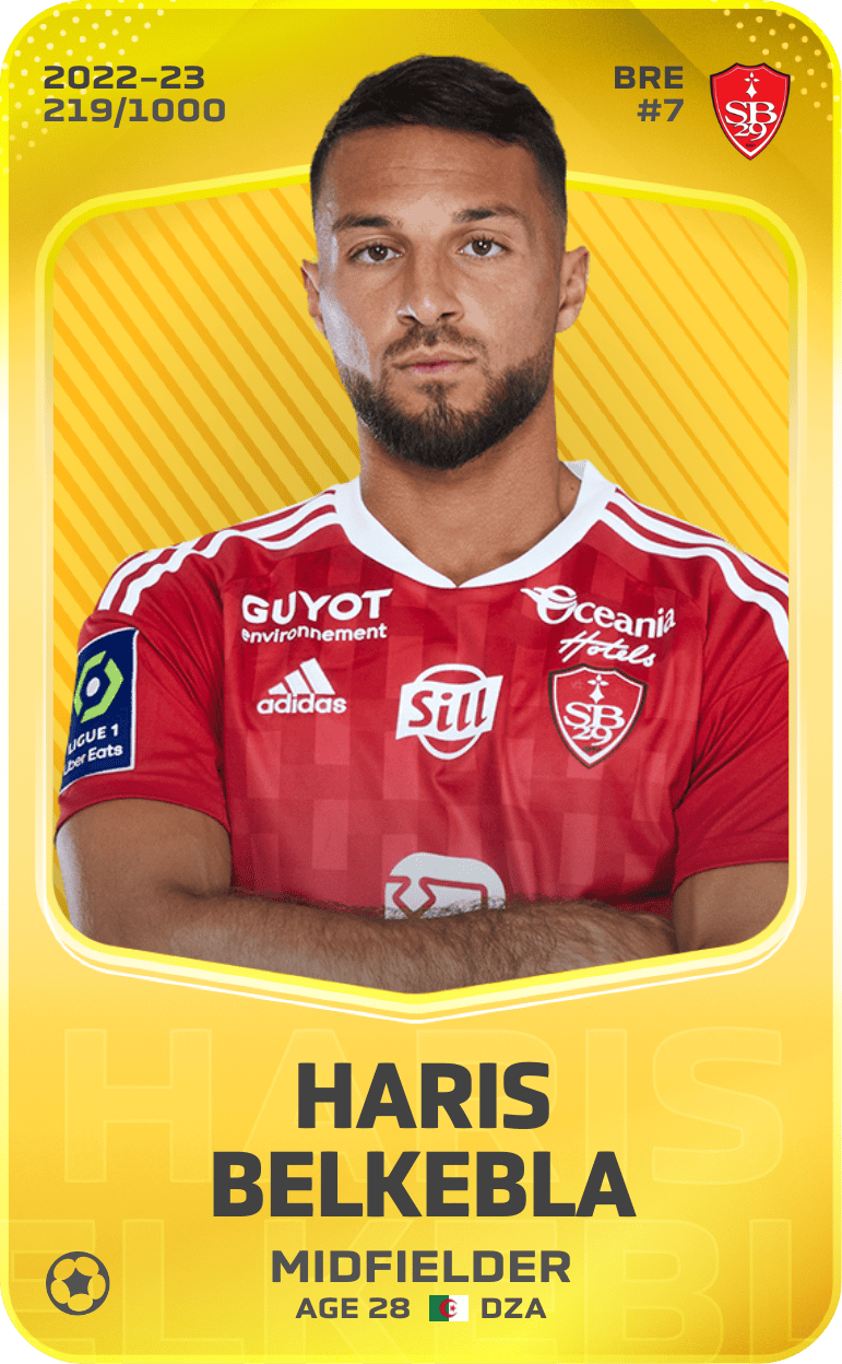 Haris Belkebla 2022-23 • Limited 219/1000
