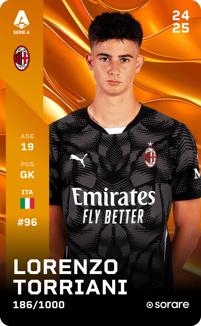 Lorenzo Torriani 2024-25 • Limited 186/1000