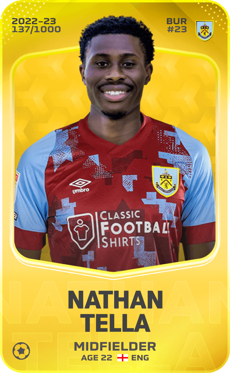 Nathan Tella 2022-23 • Limited 137/1000