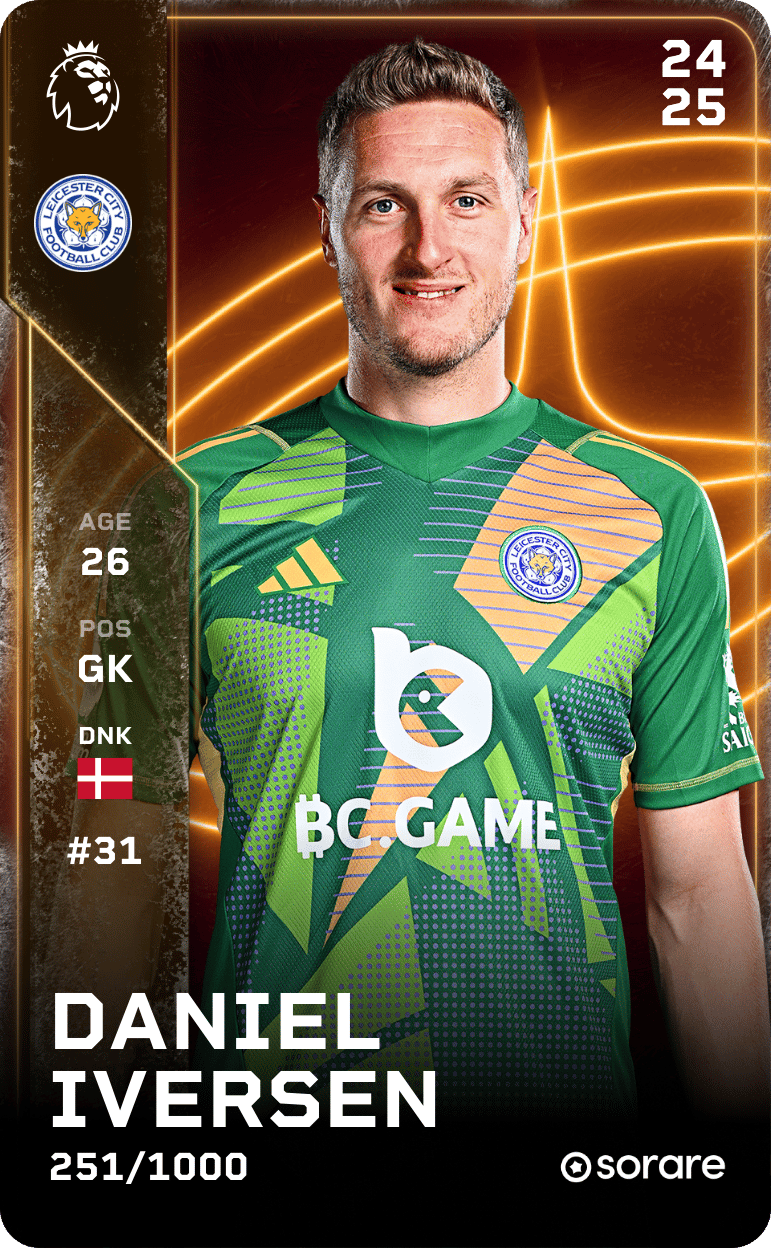 Daniel Iversen 2024-25 • Limited 251/1000