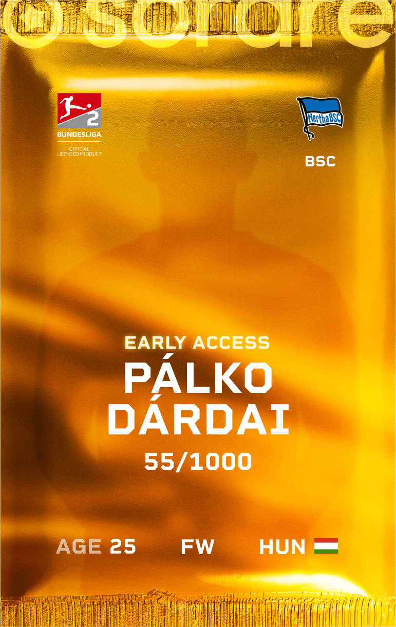Pálko Dárdai 2024-25 • Limited 55/1000