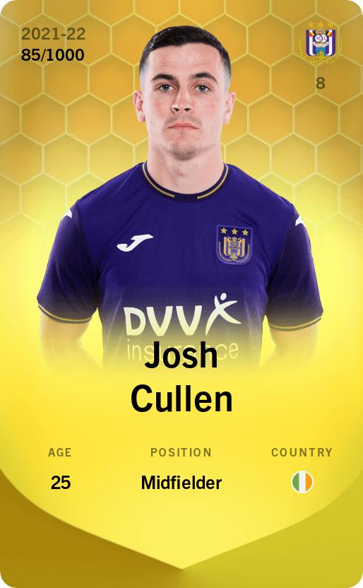 Josh Cullen 2021-22 • Limited 85/1000