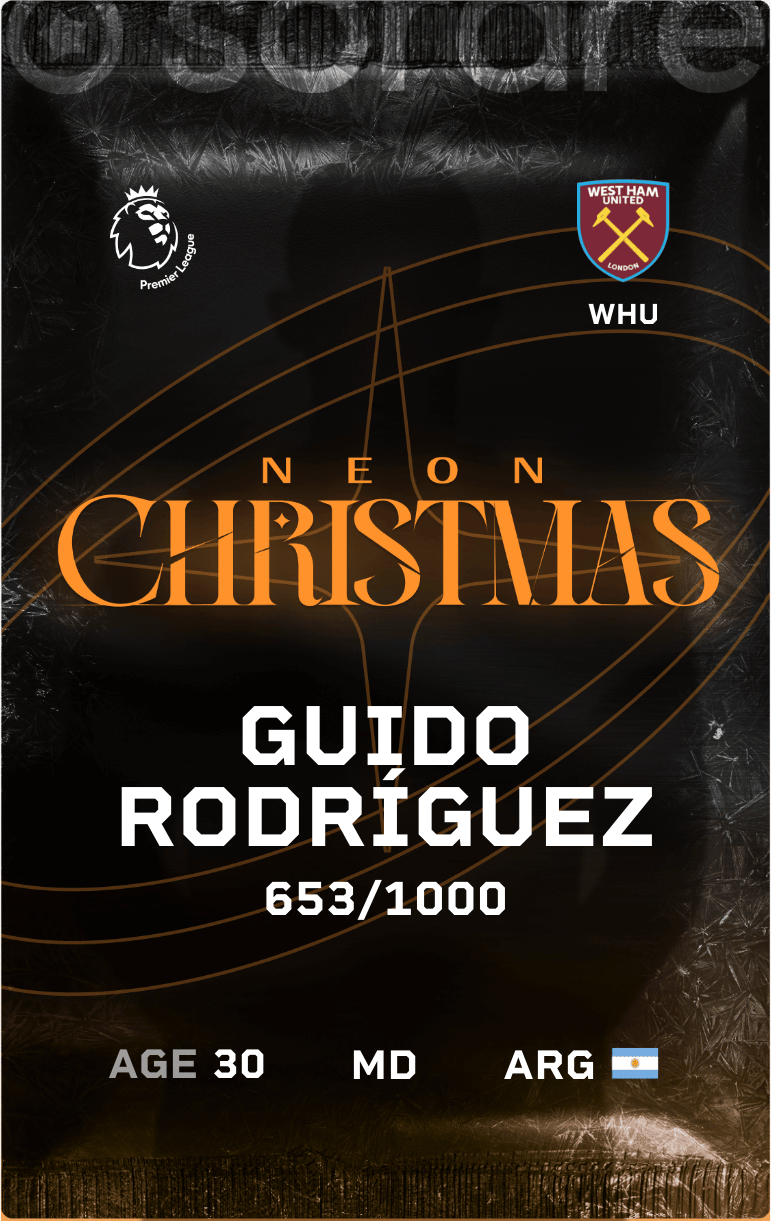 Guido Rodríguez 2024-25 • Limited 653/1000