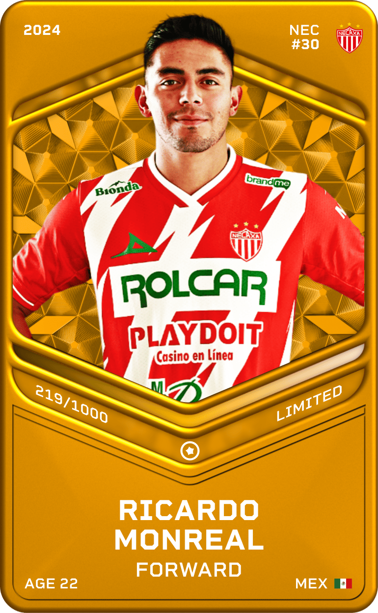 Ricardo Monreal 2024-25 • Limited 219/1000