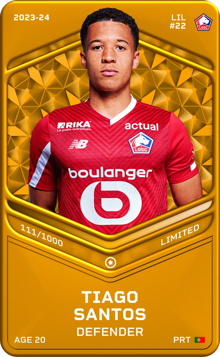 Tiago Santos 2023-24 • Limited 111/1000